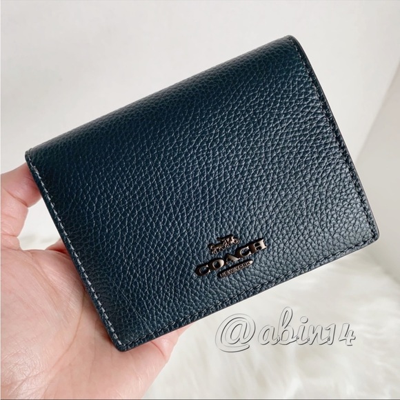 NWT Coach Small Snap Colorblock Interior Leather Wallet - Picture 7 of 7